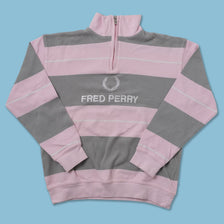 Vintage Fred Perry Women’s Q-Zip Sweater XSmall - Double Double Vintage