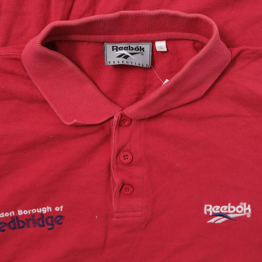 Vintage Reebok London Polo Large - Double Double Vintage