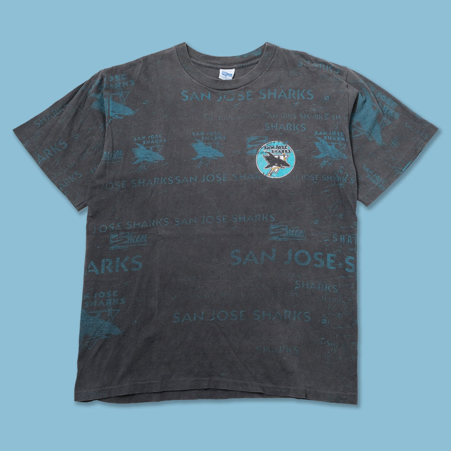 Vintage San Jose Sharks T-Shirt XLarge - Double Double Vintage