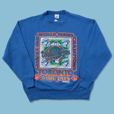 Vintage 1992 Toronto Blue Jays Sweater Medium - Double Double Vintage