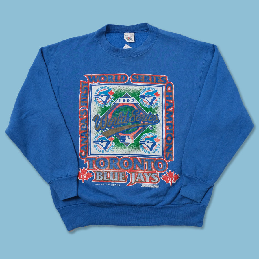 Vintage 1992 Toronto Blue Jays Sweater Medium - Double Double Vintage