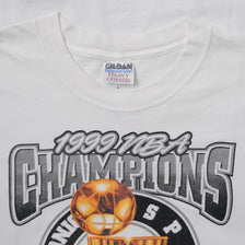 Vintage 1999 San Antonio Spurs T-Shirt XLarge - Double Double Vintage