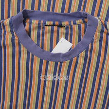 Vintage adidas Striped T-Shirt Large - Double Double Vintage