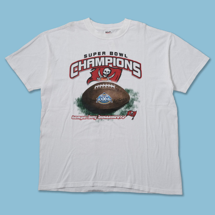 2003 Tampa Bay Bucaneers T-Shirt Large - Double Double Vintage