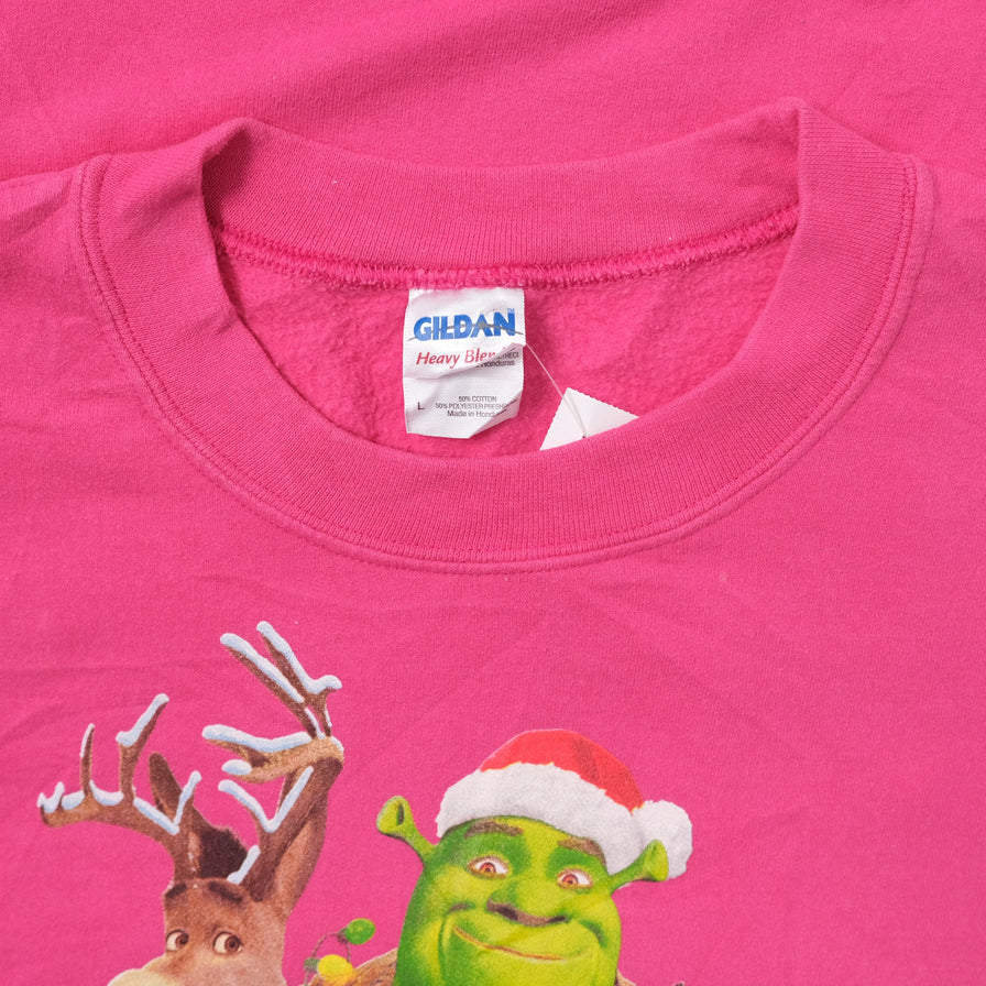 Shrek Sweater Large - Double Double Vintage