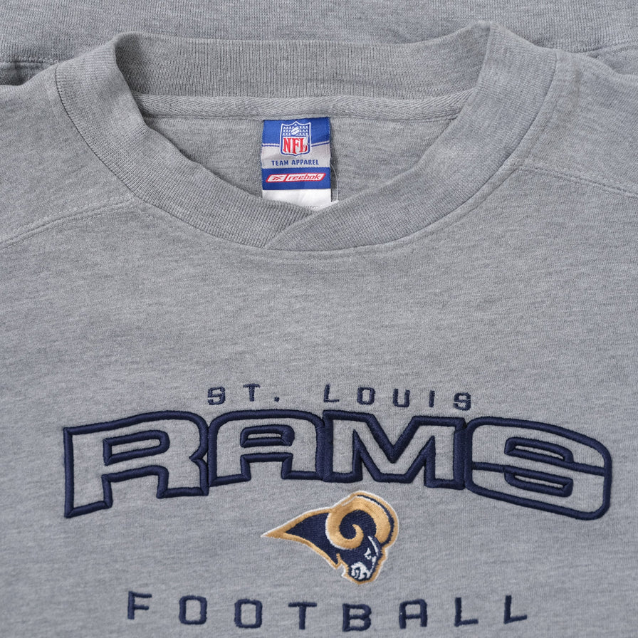 Vintage Reebok St. Louis Rams Sweater Large - Double Double Vintage