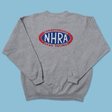 Vintage Drag Racing Sweater Large - Double Double Vintage