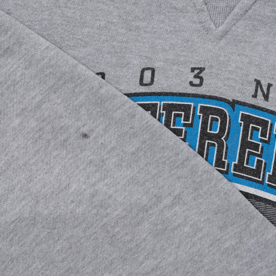 2003 Reebok Panthers Sweater XLarge / XXLarge - Double Double Vintage