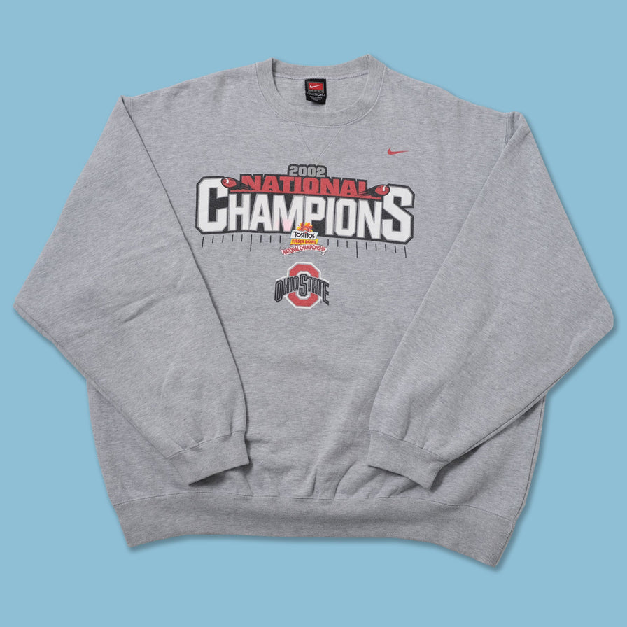 Vintage 2002 Nike Ohio State Sweater XLarge - Double Double Vintage