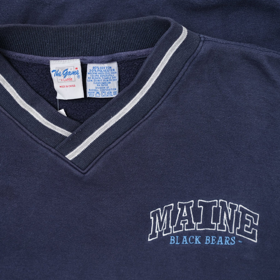 Vintage Black Bears Sweater XXLarge - Double Double Vintage
