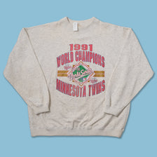 Vintage 1991 Twins Sweater XLarge - Double Double Vintage