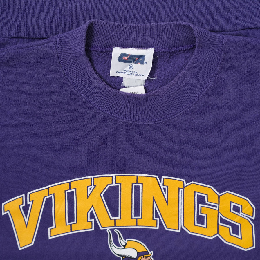 Vintage 1998 Vikings Sweater XXLarge - Double Double Vintage