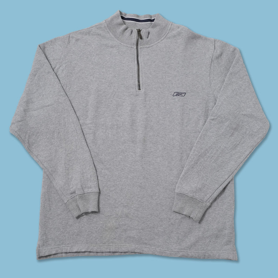 Vintage Reebok Q-Zip Sweater XLarge - Double Double Vintage