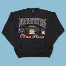 Vintage Northwestern Citrus Bowl Sweater Large 