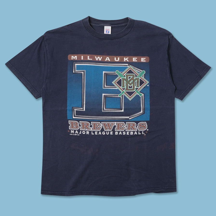 1997 Milwaukee Brewers T-Shirt XLarge 