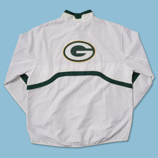 Vintage Reebok Green Bay Packers Windbreaker XLarge 