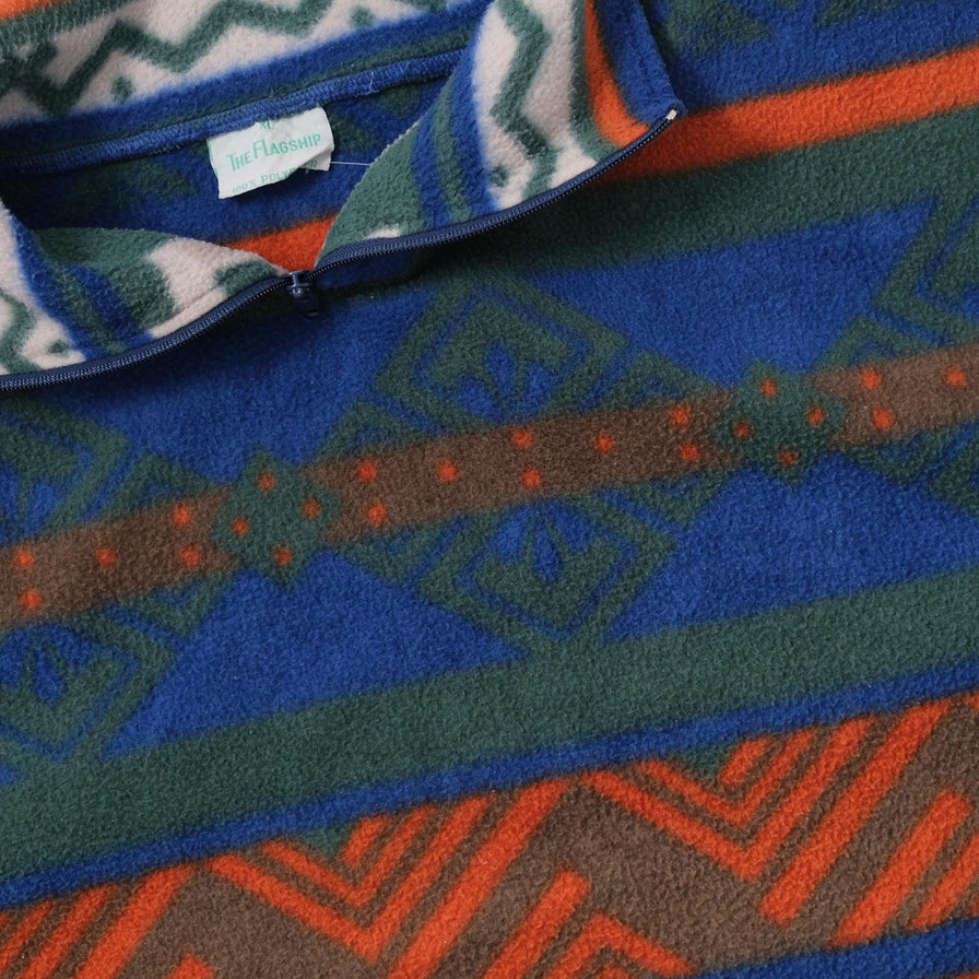 Vintage Patterned Fleece XLarge 
