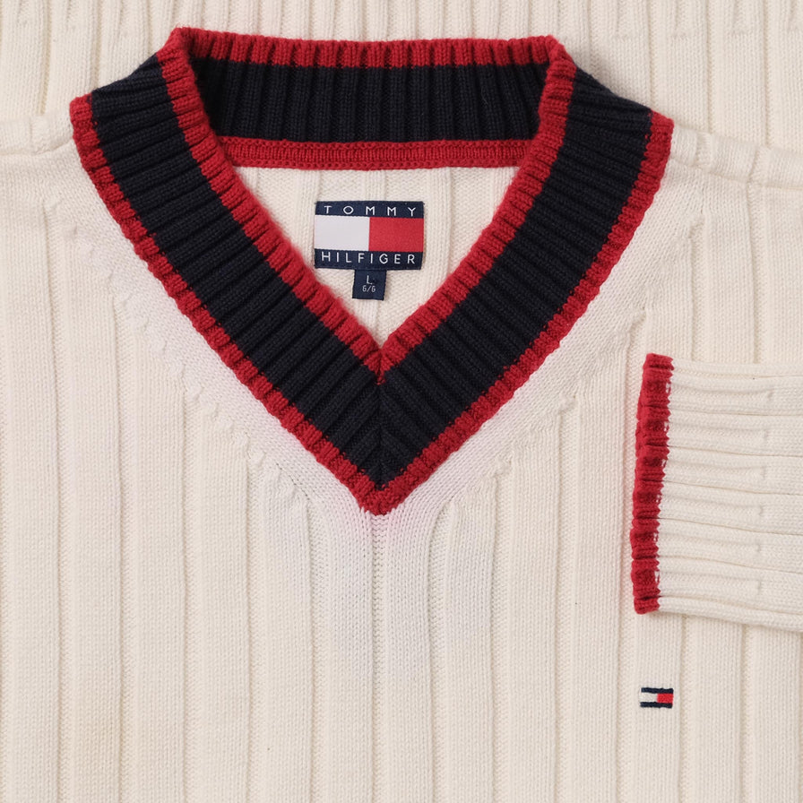 Vintage Tommy Hilfiger Knit Sweater Large 