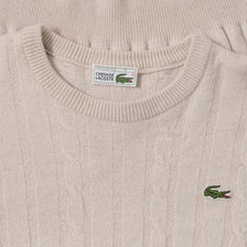 Vintage Lacoste Knit Sweater Medium 