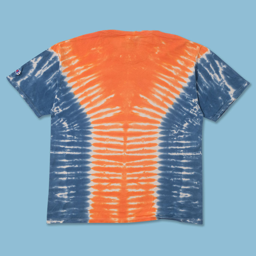 1999 Champion Denver Broncos Tie Dye T-Shirt Large 
