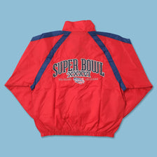 2002 Reebok Super Bowl Track Jacket Large 
