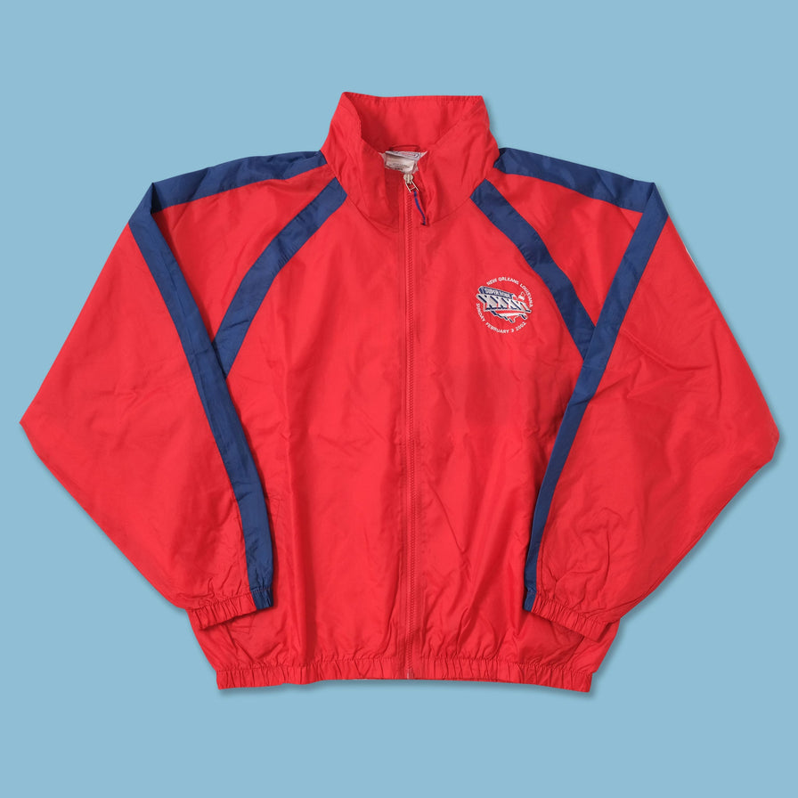 2002 Reebok Super Bowl Track Jacket Large 