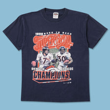1999 Denver Broncos T-Shirt Large 