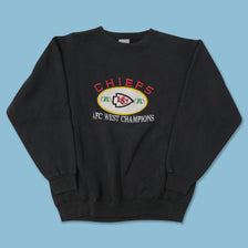Vintage Champion Kansas City Chiefs Sweater Large 