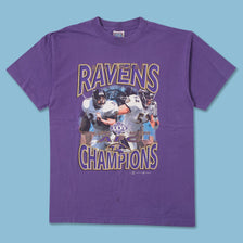 2001 Baltimore Ravens T-Shirt Large 
