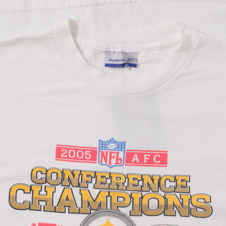 2005 Reebok Pittsburgh Steelers T-Shirt Small 