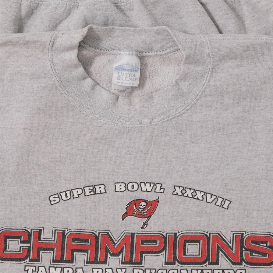 2003 Tampa Bay Buccaneers Championship Sweater Large 