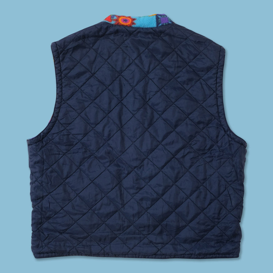 Vintage Fleece Vest Large 