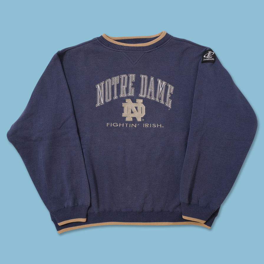 Vintage Notre Dame Fightin Irish Sweater XLarge 