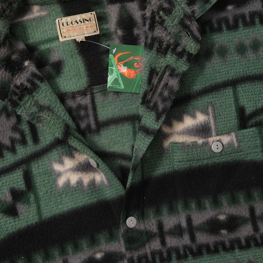 Vintage Fleece Shirt Large 