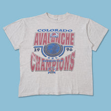 1996 Colorado Avalanche T-Shirt XLarge 