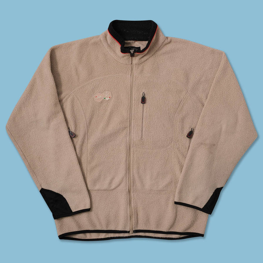 Vintage Fila Fleece Jacket Medium 