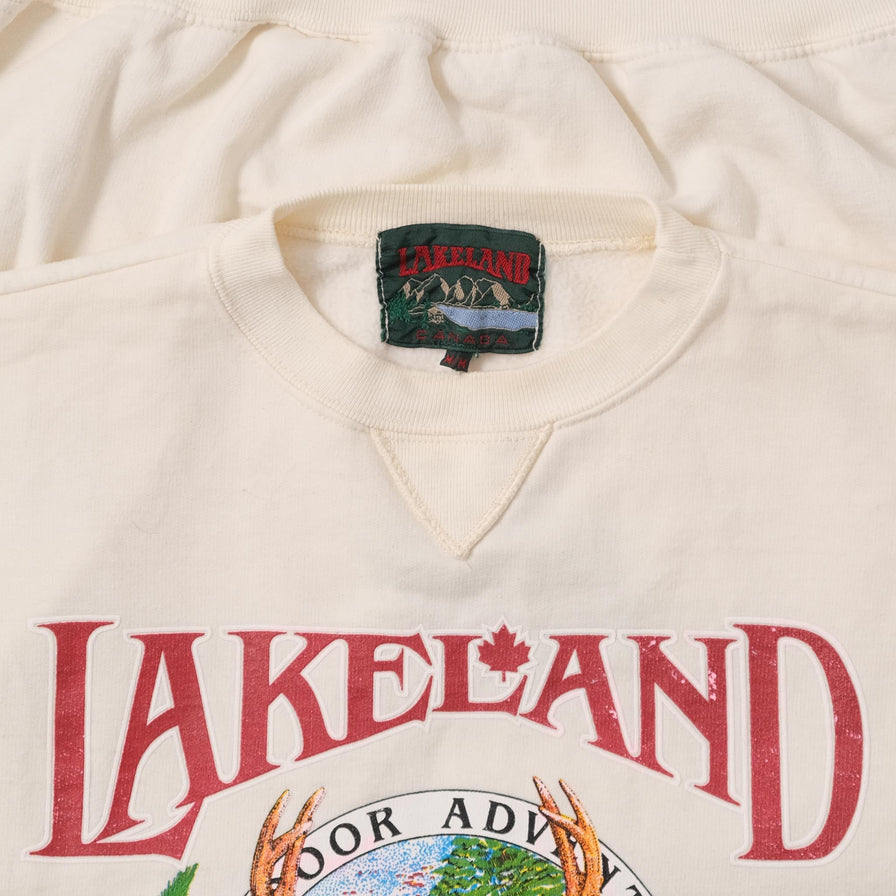 Vintage Outdoor Adventure Sweater Medium 