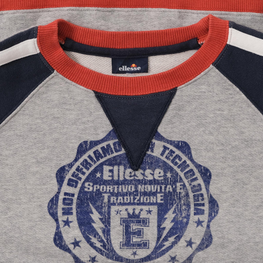 Vintage Ellesse Sweater XSmall 
