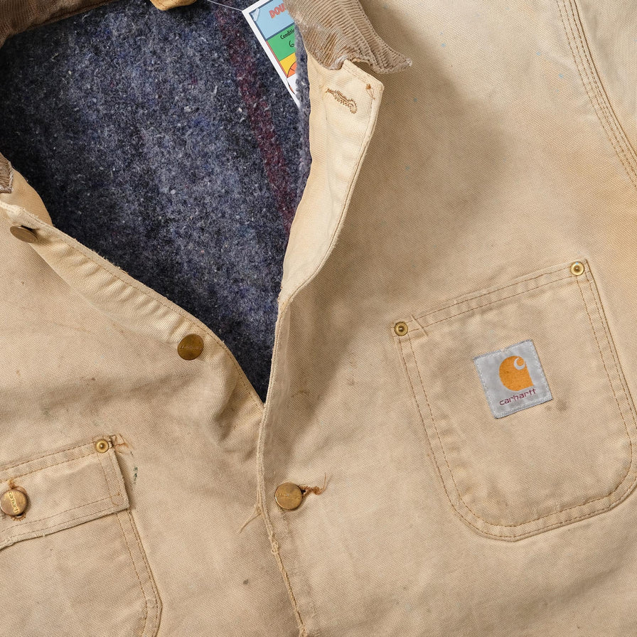 Vintage Carhartt Work Jacket Large 