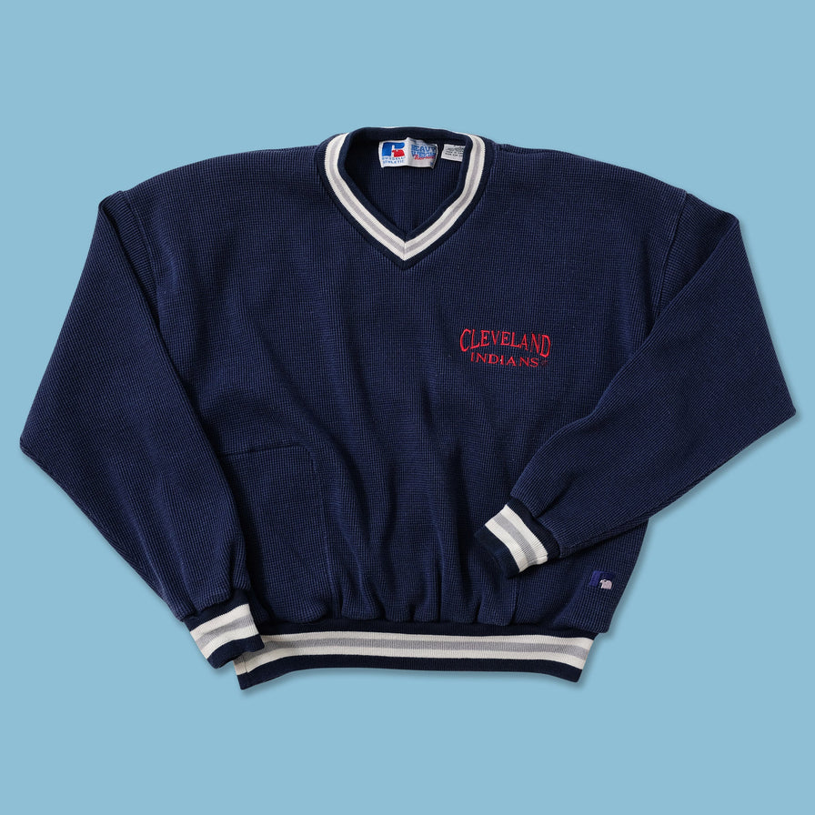 Vintage Russell Athletic Cleveland Indians Pullover Medium 