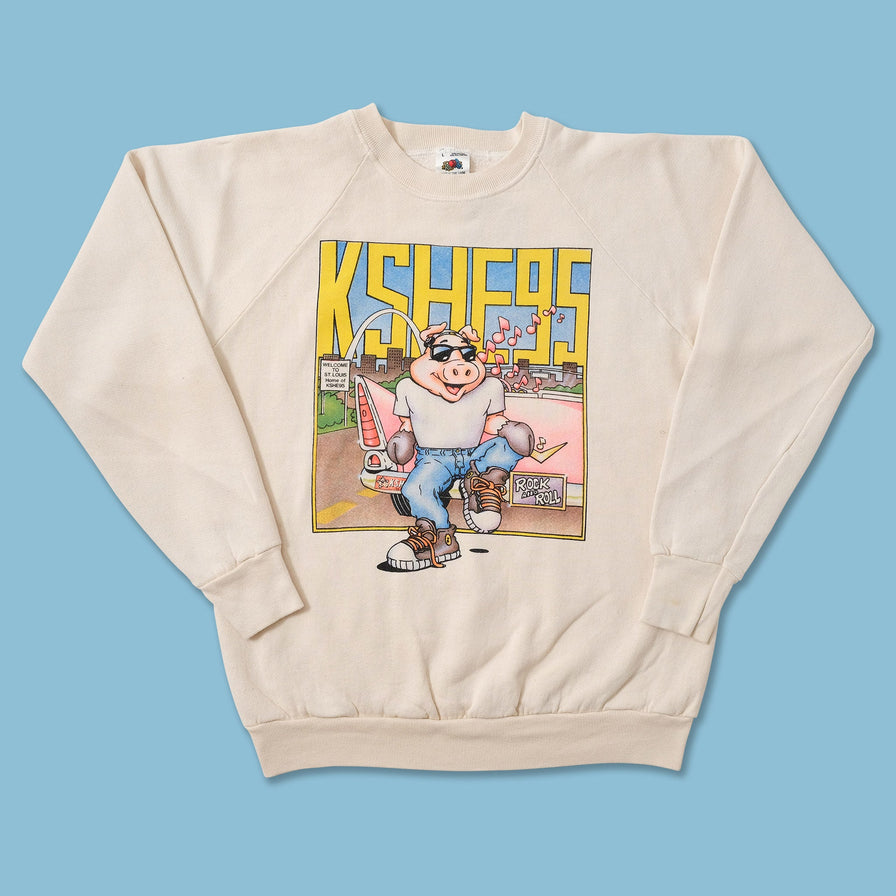 Women's KSHE 95 Radio Sweater Large 