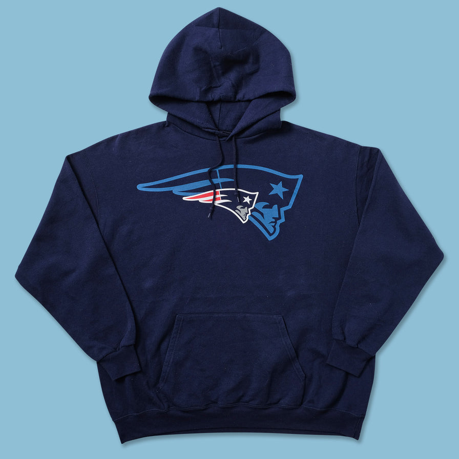 Vintage New England Patriots Hoody XLarge 
