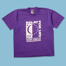 Vintage American Cancer Society T-Shirt Large 