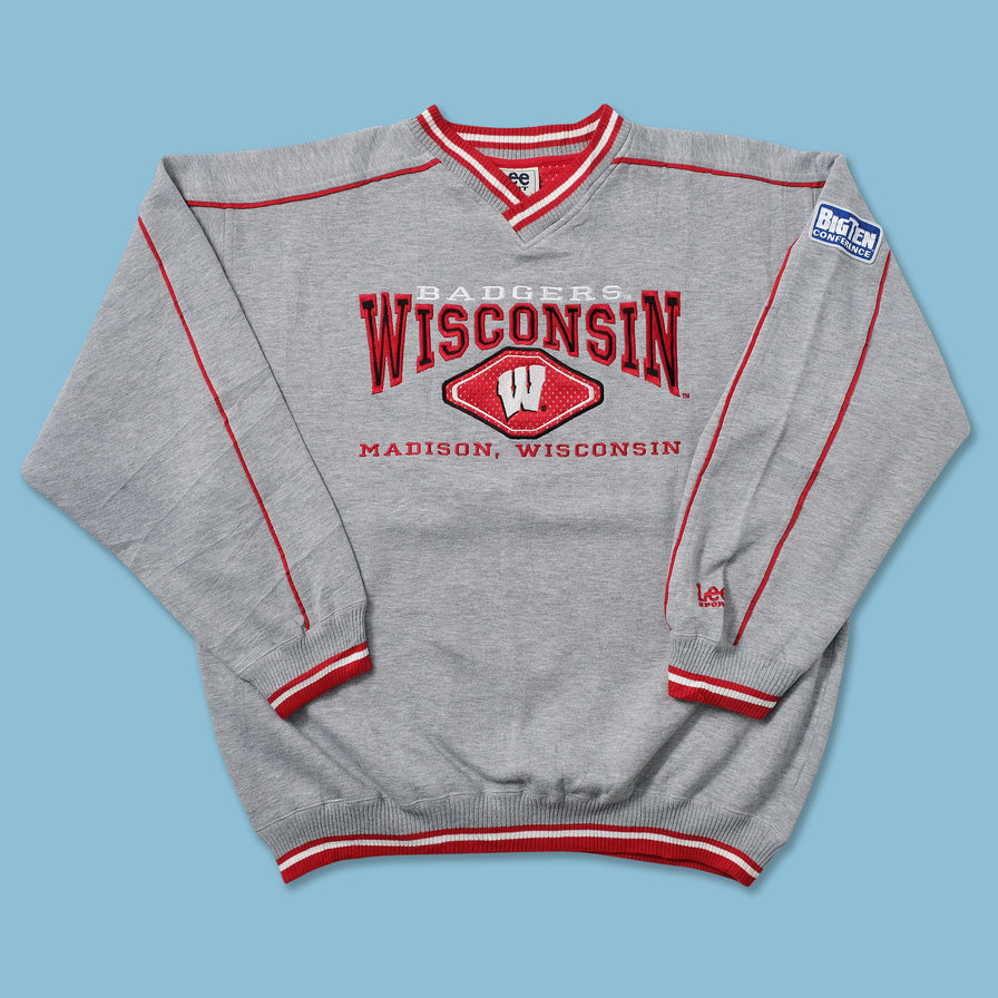 Vintage Wisconsin Badgers Sweater XLarge 