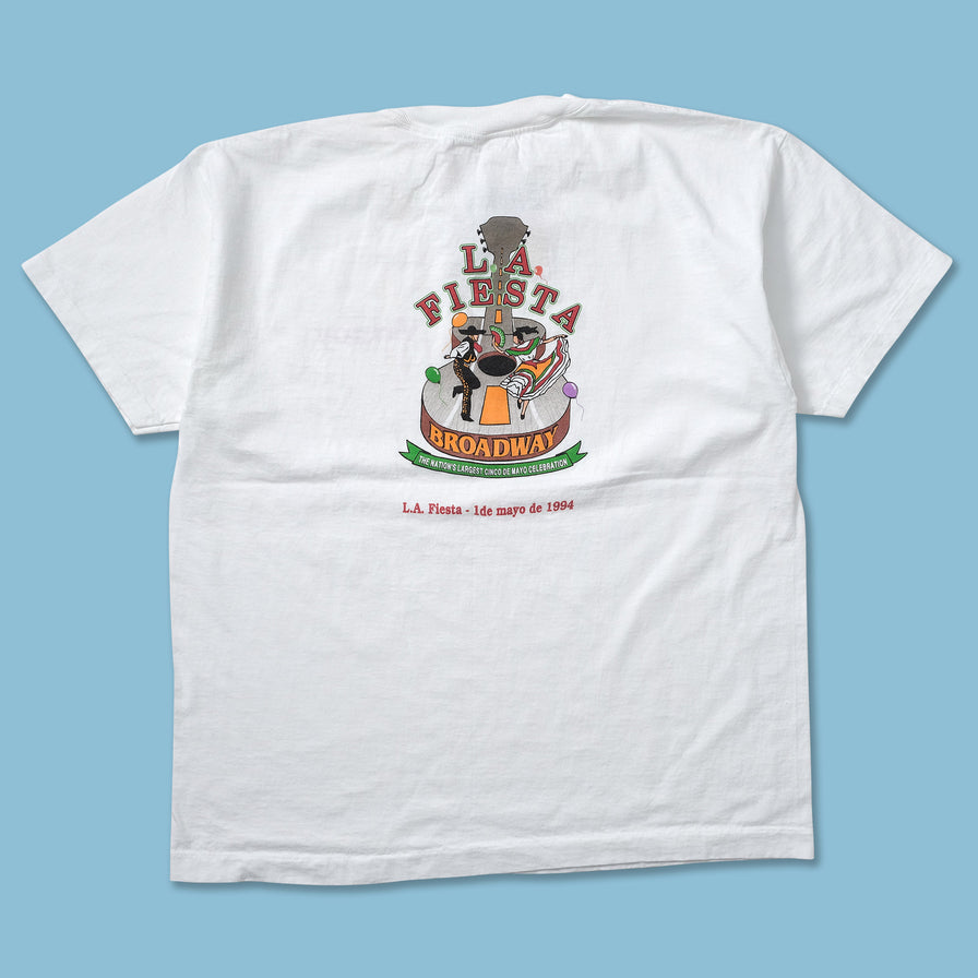 Vintage La Fiesta Broadway T-Shirt Large 
