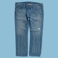 Y2K True Religion Denim Pants 42x34 - Double Double Vintage