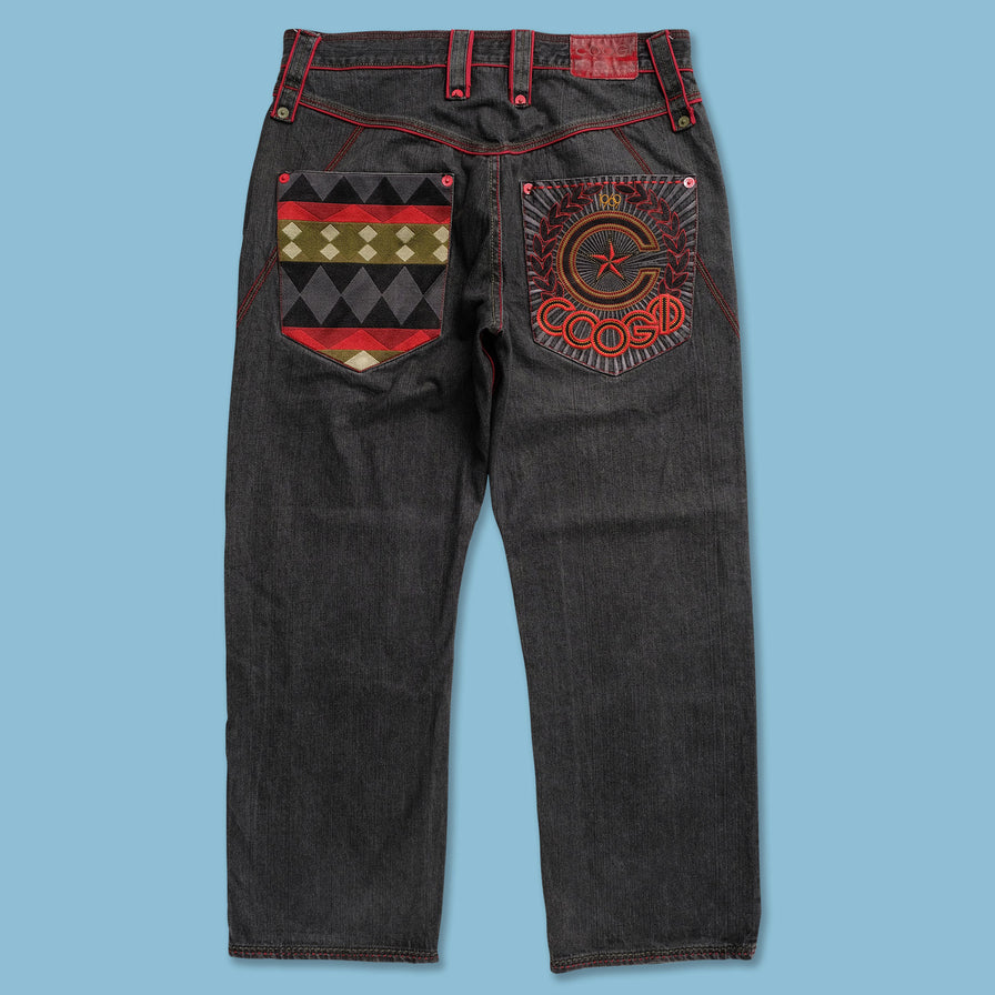 Y2K Coogi Baggy Pants 38x32 - Double Double Vintage