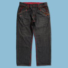 Y2K Coogi Baggy Pants 38x32 - Double Double Vintage