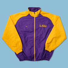 Vintage Nike LSU Track Jacket Medium - Double Double Vintage