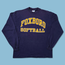Vintage Foxboro Softball Longsleeve XLarge - Double Double Vintage